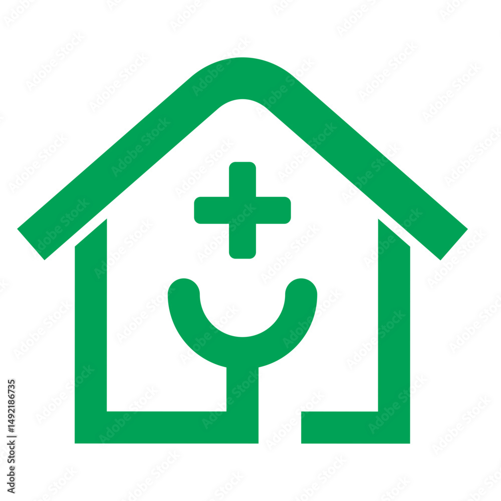 Obraz premium Home Care Logo