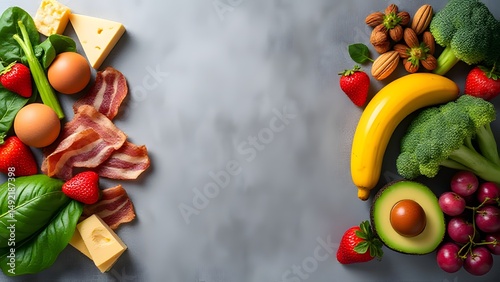 Keto Diet Food:  High Fat, Low Carb Ingredients photo