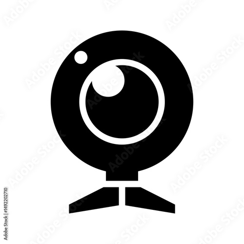CCTV icon. CCTV icon isolated on white background.