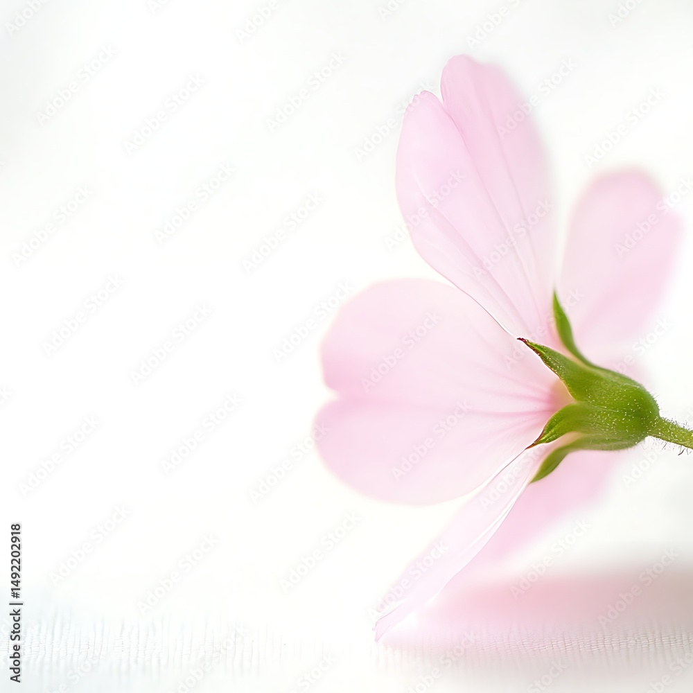 Obraz premium pink lily flower