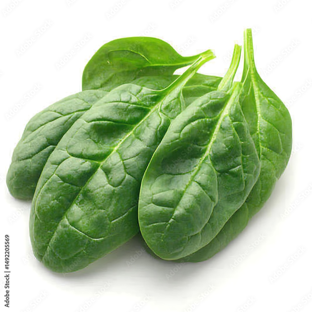 Obraz premium fresh spinach leaves
