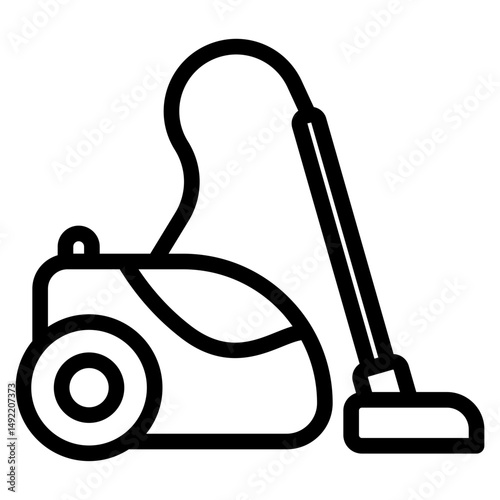vacum cleaner icon in vector illustration