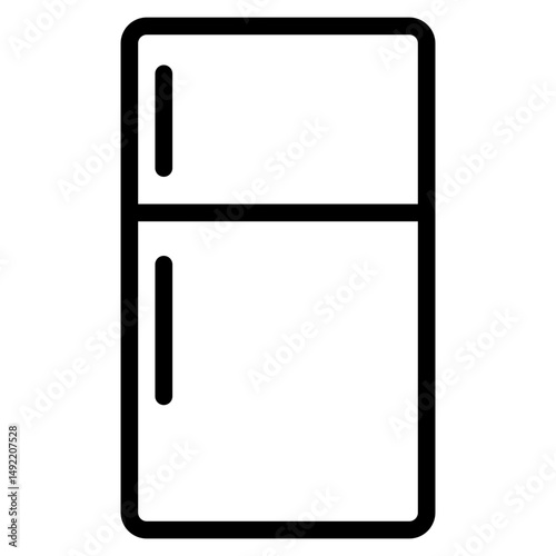 refrigerator icon in vector illustration