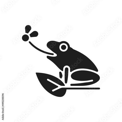 Frog Lily Pad Icon