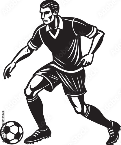 Black Sports Silhouette, Outdoor and Indoor Games Clipart
