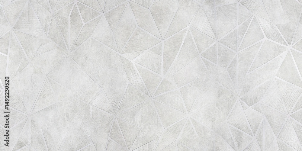 Obraz premium Abstract Geometric Textured Pattern with Grey Neutral Tones and Aesthetic Symmetrical Design