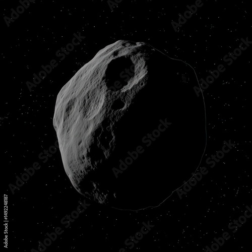 Planet Earth with atmospheric clouds in outer space