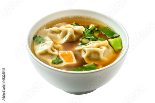 Wallpaper Mural Japanese Gyudon beef rice bowl with sliced meat, green onions, and chopsticks, in ceramic bowl isolated on white transparent background, concept of Asian cuisine Torontodigital.ca