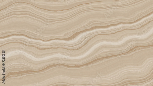 Abstract Beige Stone Pattern Texture with Swirling Bands