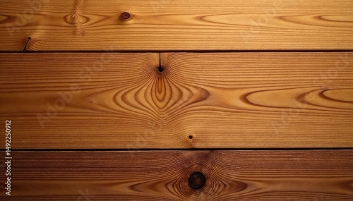 Wallpaper Mural Close-up of rich, warm timber-colored wood grain texture , table, flooring, brown background Torontodigital.ca