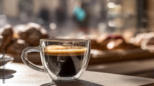 Professionals in a corporate setting pause to enjoy a moment of refreshment during a coffee break