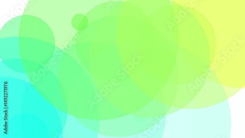 Vibrant Green Gradient Abstract Background