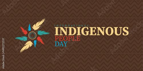 Native American heritage month is observed every year in November, to recognize the achievements and contributions of Native Americans. Vector illustration