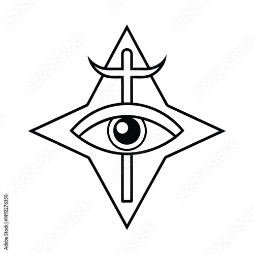 Leviathan Cross Seen Through Third Eye Vision