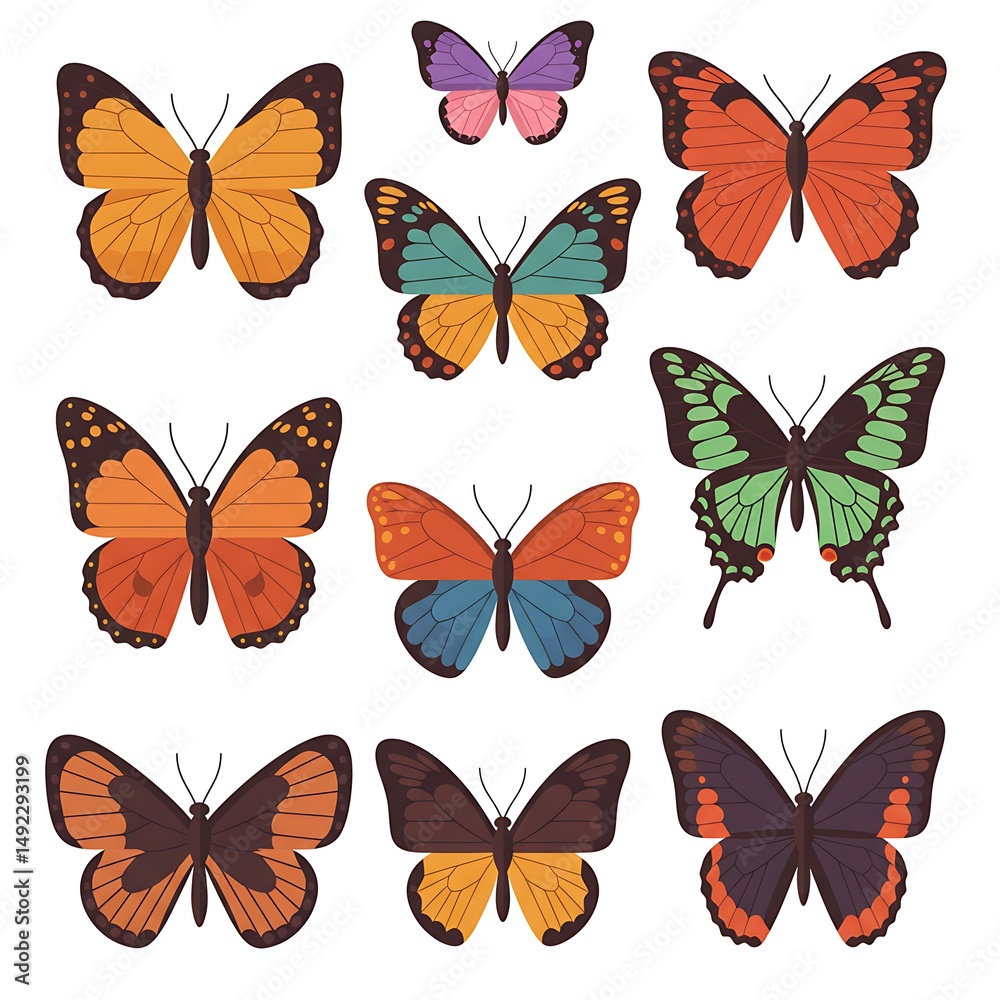 Flutter: A Kaleidoscope of Wings AI Generated Flutter: A Kaleidoscope of Wings AI Generated