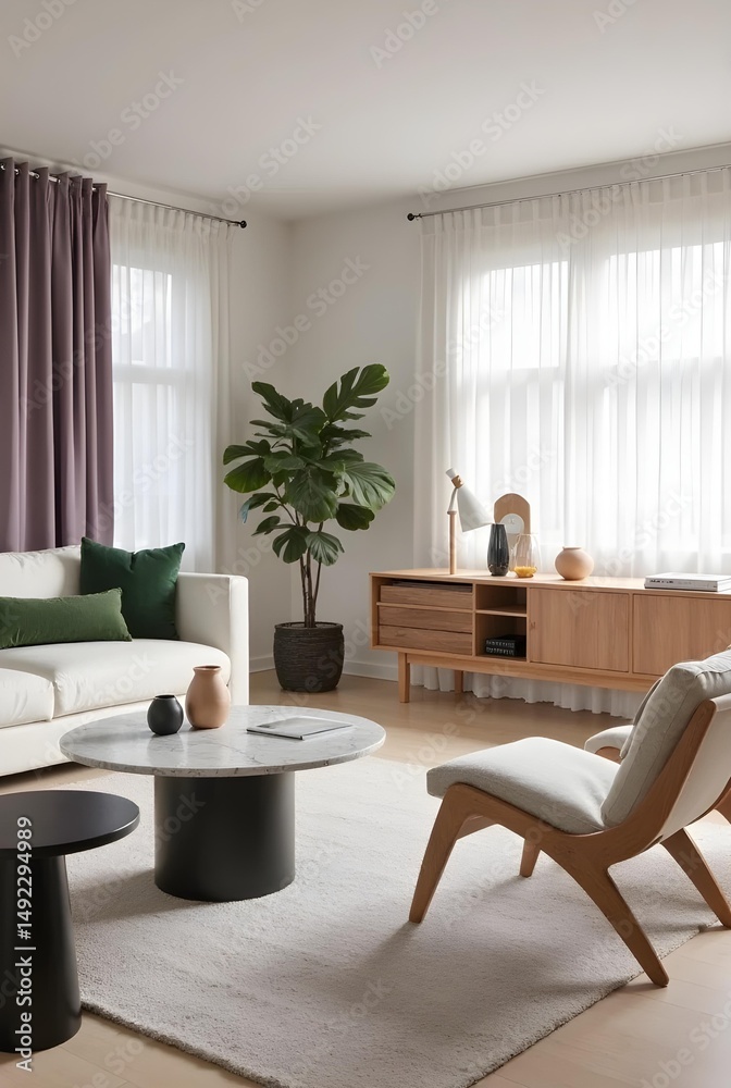 Fototapeta premium modern living room