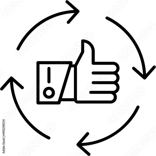 Feedback Cycle Icon