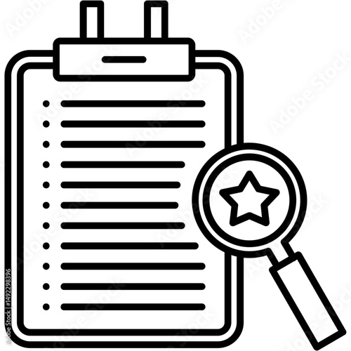 Review Report Icon