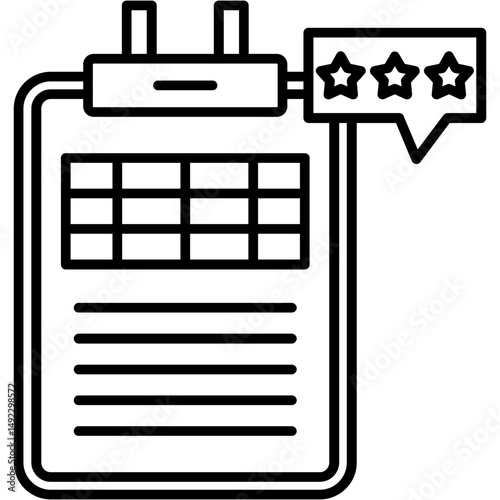 Feedback Scorecard Icon