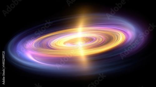 Cosmic Illumination Rings of Light and Color