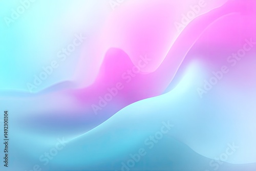 Serene Skies of Pink and Azure Harmony