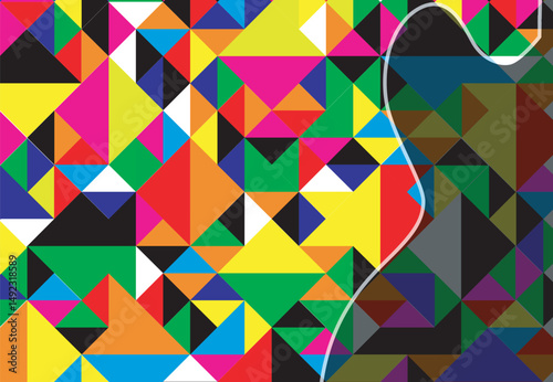 Harlequin Guitar Background
