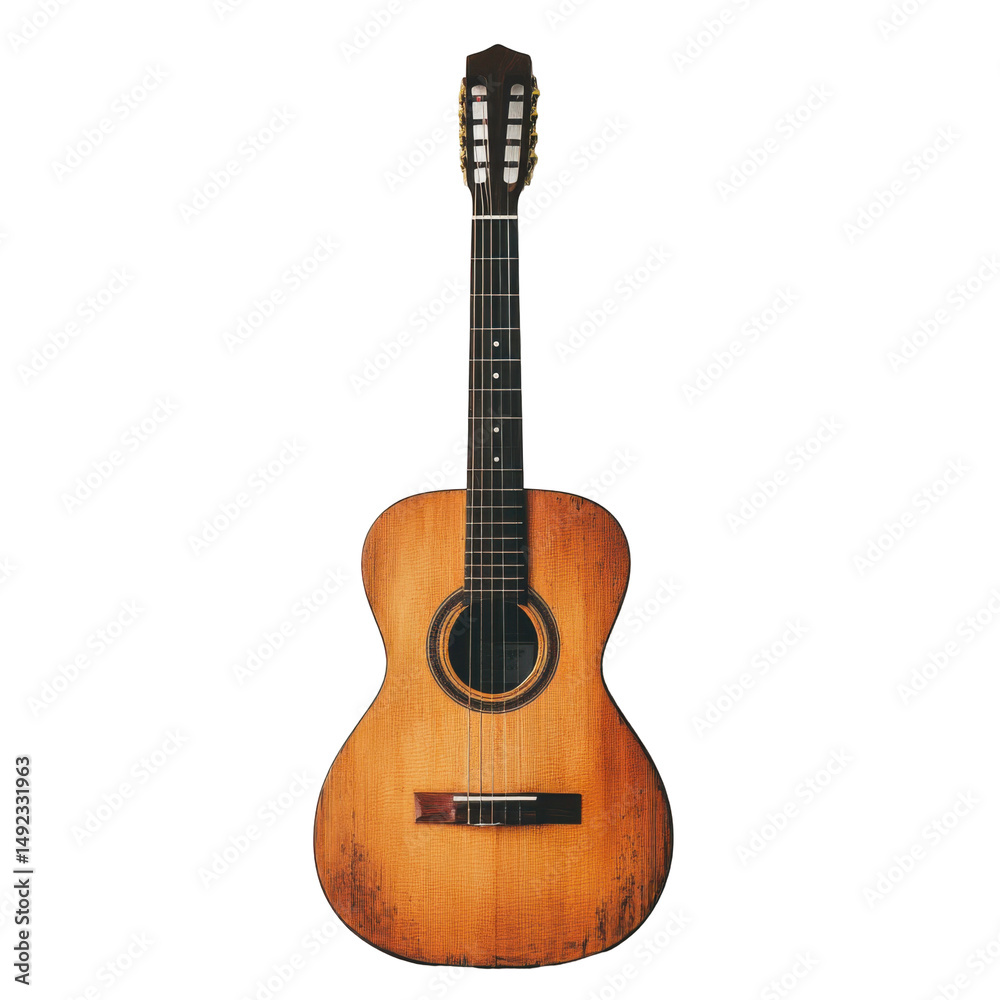 Fototapeta premium Vintage acoustic guitar