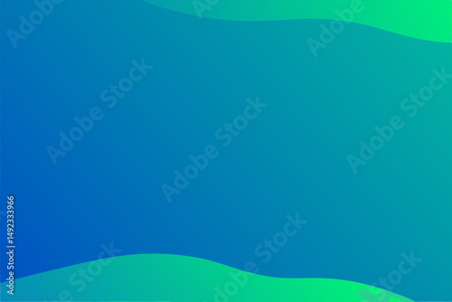 Abstract blue and green gradient background suitable for digital designs