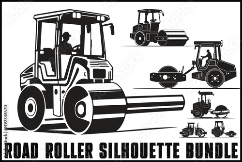 Road Roller Construction Bundle