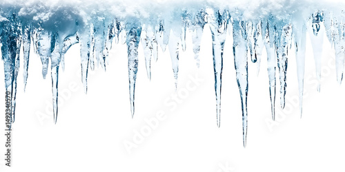 Icicles winter ice frozen isolated on a white background png