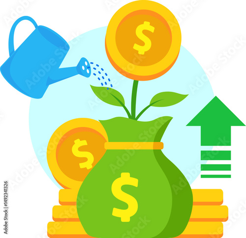 Investing and Growing Money A Visual Guide to Financial Growth