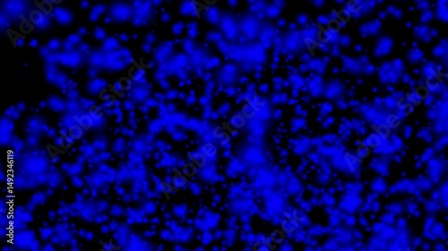 Neon Particle Rain Background