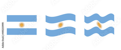Argentina Flag Icon Set