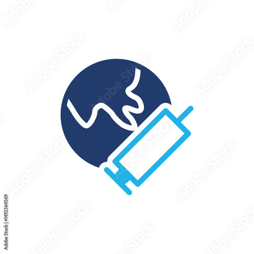 travel global vaccine colored icon vector design good for web or mobile app