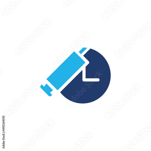 Vaccine schedule colored icon vector design good for web or mobile app