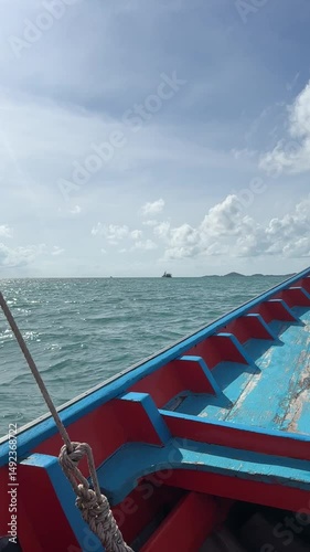 boat on the sea