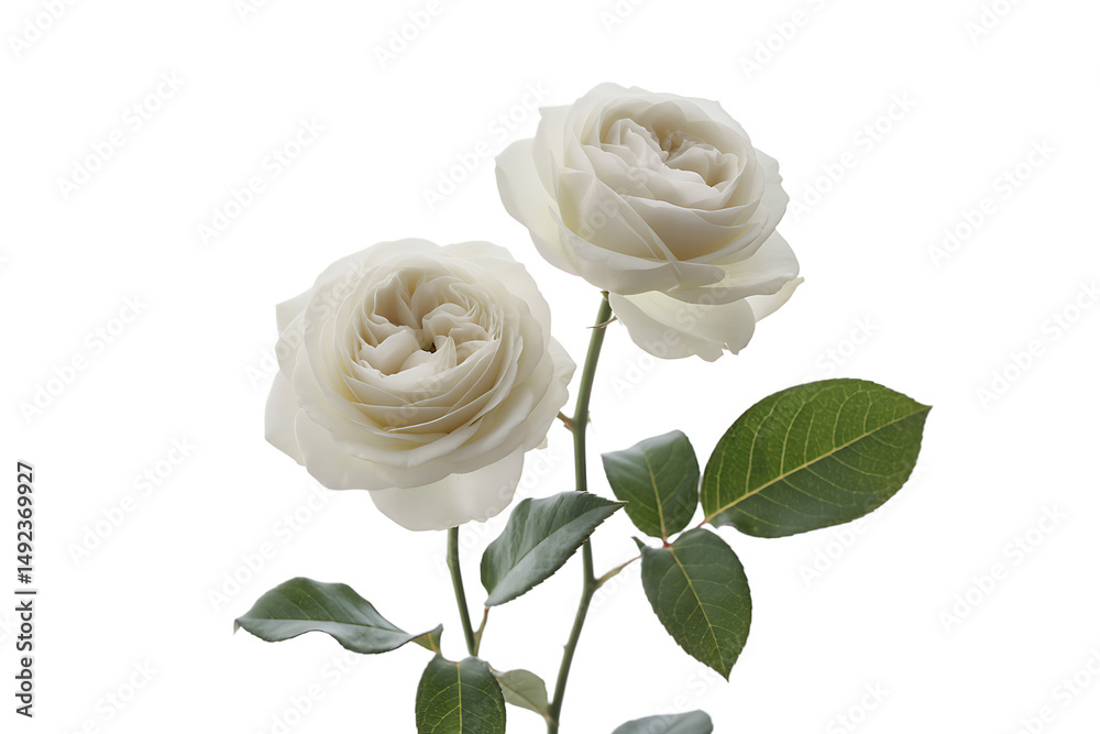 Fototapeta premium Rose Variety isolated