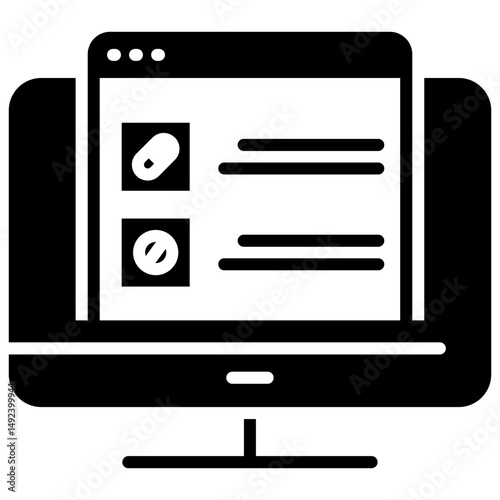 Medical Prescription Icon