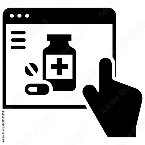 Online Pharmacy Icon