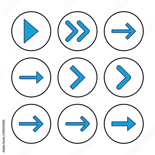 Arrow icon vector. Arrow symbol. Arrow sign for your web design.