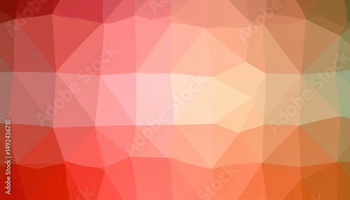 Dynamic abstract geometric pattern digital art colorful background creative environment close-up view modern design concept