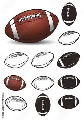 American Football: Design Variations