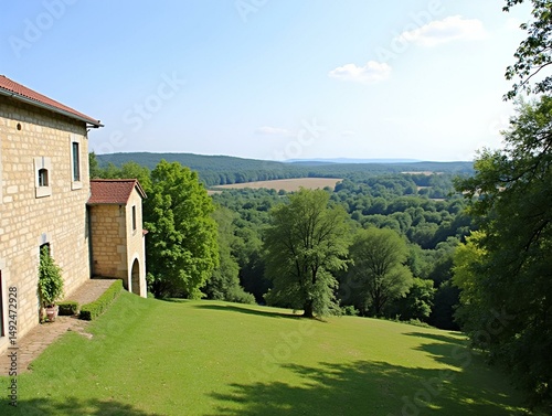 Peyzac le Moustier. La Roque saint Christophe. Dordogne. Nouvelle-Aquitaine