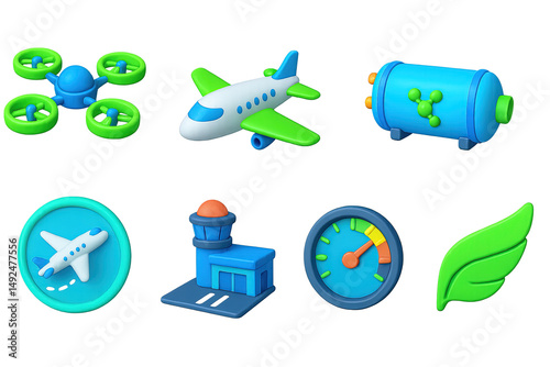 Eco-friendly air travel concepts for sustainable aviation design