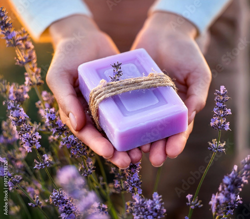 lavender and soap