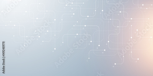 Creative idea AI banner concept for internet technology. Motherboard technology abstract texture design. Software coding. Digital concept for poster, cover, banner, header, web, presentation template