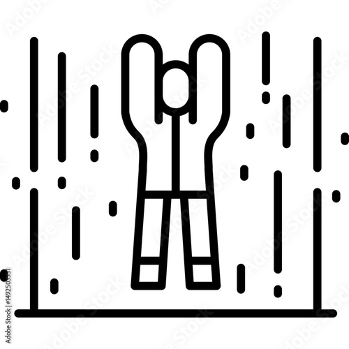 Abduction Icon Vector Element