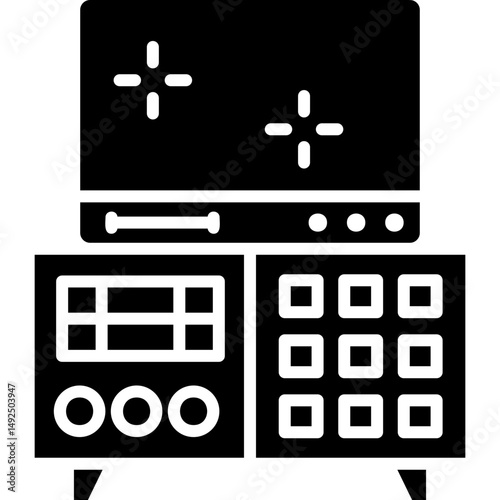 Control Panel Icon Vector Element