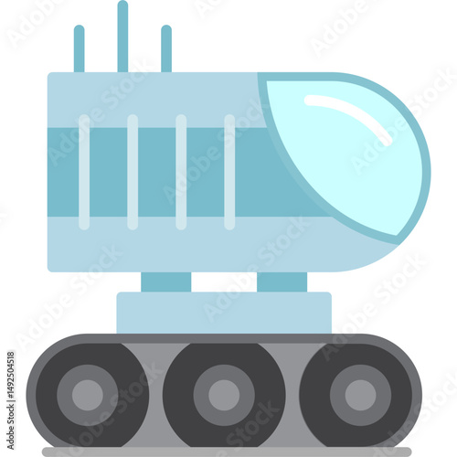 Space Capsule Icon Vector Element