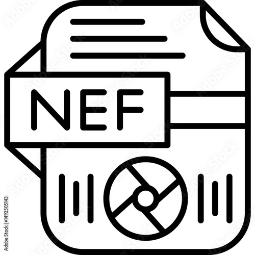 Nef Icon Vector Element